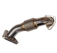 Drivers Side Turbo Exhaust Up Pipe for 03-10 6.6l LB7-LMM Duramax Kodiak Topkick