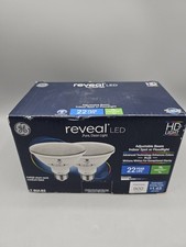 GE Reveal 2-Pack 75W Equivalent Dimmable Par30 Short neck LED Fixture Light Bulb