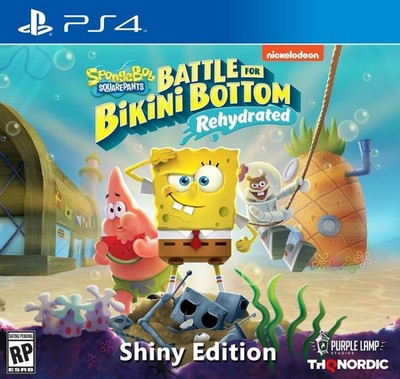 Spongebob Squarepants: Battle for Bikini Bottom Shiny Ed - Playstation 4 - New