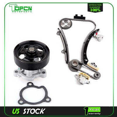 For 07-12 Nissan Sentra 2.5L DOHC QR25DE Water Pump And Timing Chain Kit