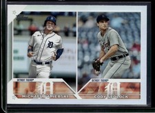 2023 Topps Update #US262 Michael Papierski / Cody Sedlock RCOM Rainbow Foil