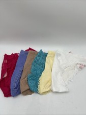 Lot Of 6 Victoria's Secret Panties Mix Colors Size M