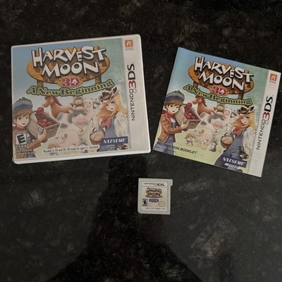 Harvest Moon 3D: The Tale of Two Towns Nintendo 3DS Complete CIB
