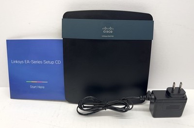 Linksys EA2700 300 Mbps 4-Port Gigabit Wireless N Router, tested/works good w cd