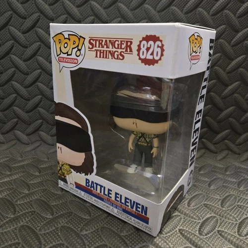 Funko POP Stranger Things Battle Eleven #826 Vinyl Figure New