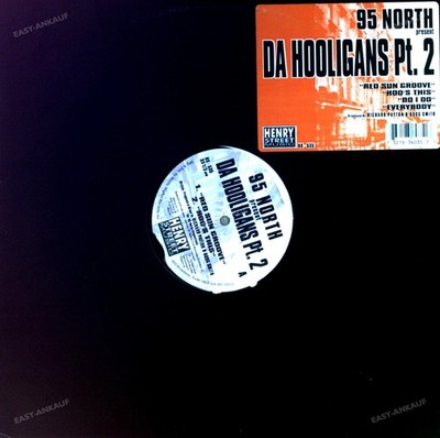 95 North Present Da Hooligans Pt. 2 - Red Sun Groove Maxi (VG+) '