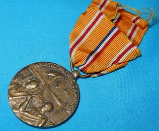 WW2 US ASIATIC PACIFIC CAMPAIGN MEDAL USA MILITARY WORLD WAR II