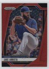 2025 Panini Prizm Red Prizm 288/299 Jake Arrieta #181 0xr1