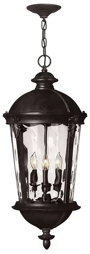 Hinkley Windsor 28 1/2" High Black Outdoor Hanging Light - Picture 2 of 7