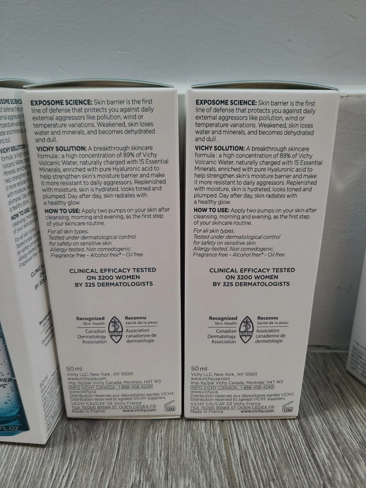 4 x Vichy Mineral 89 Skin Fortifying Daily Booster 1.69oz Hyaluronic Acid 02/27 - Image 3 of 4