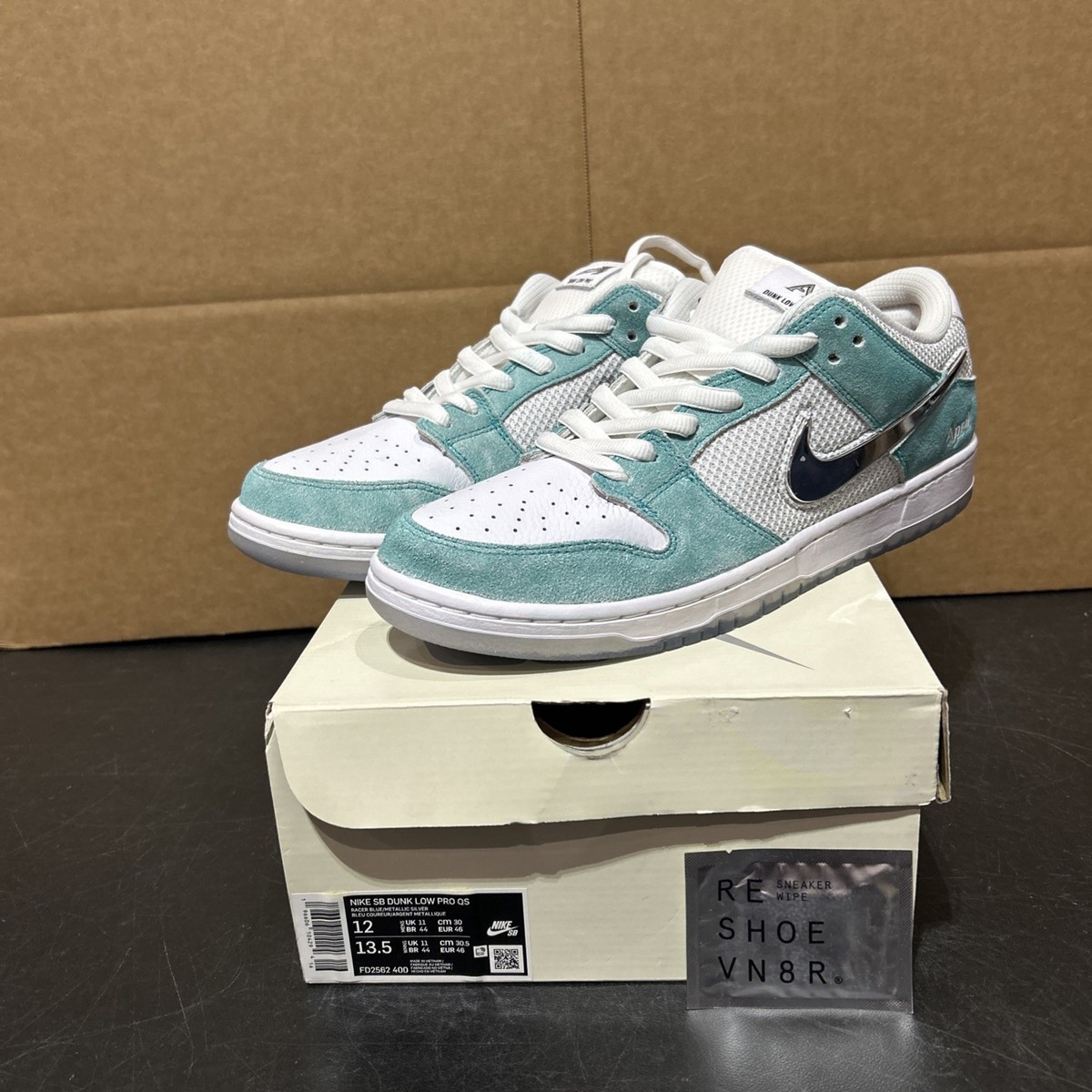 Nike SB Dunk Low APRIL SKATEBOARDS FD2562-400 MENS SIZE 12 BRAND