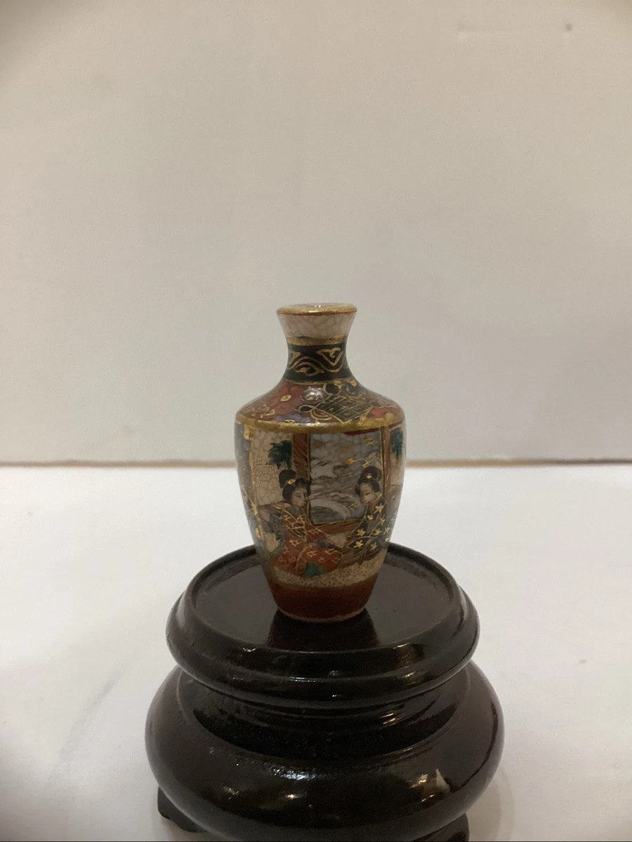 萨摩在日本古董花瓶| eBay