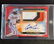 2024 Topps Inception - Autographed Patches Colton Cowser #APC-CC Auto 2/25 (RC)