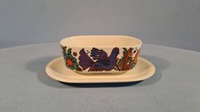 VILLEROY & BOCH, ACAPULCO PATTERN, SAUCE BOAT WITH FIXED STAND