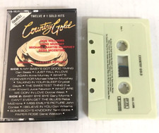 Country Gold Twelve 1 Gold Hits Cassette tape Ships Same Day With Tracking