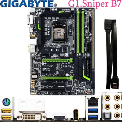Gigabyte G1 Sniper Lga 1151 For Intel 7th M 2 Atx B150 Desktop Pc Motherboard Ebay