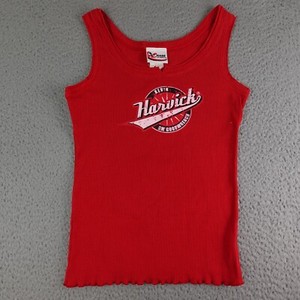 Kevin Harvick Tank Top Womens Medium Red Goodwrench NASCAR Sleeveless Chase