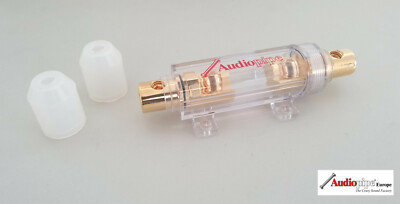 AUDIOPIPE ANL Sicherungshalter VERGOLDET Kabel  35mm²  bis 50mm² hochstromfähig