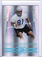Ikaika Alama-Francis 2007 Threads RC Platinum Holofoil Lions #200 10/25