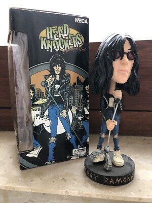 Ramones NECA 2002 Kopfklopfer Joey Ramone Wackelkopf handbemalt