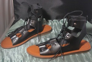 american eagle lace up sandals