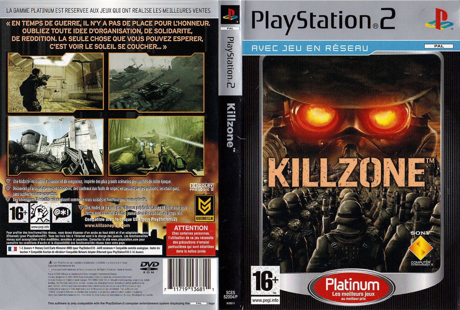 Killzone - PS2 – Games A Plunder