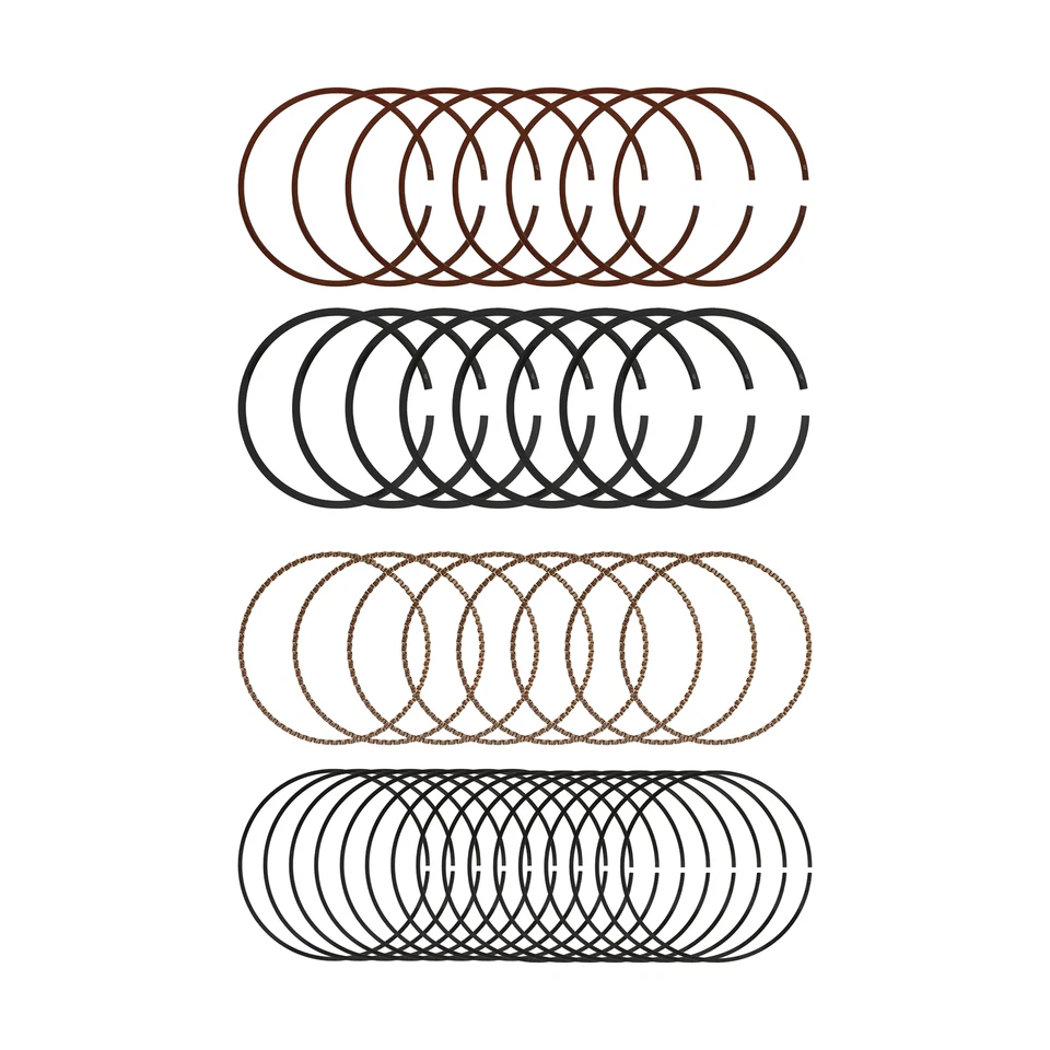 Juego de anillos de pistón 41859CP STD 1999-2016 para Chevrolet GMC Gen III IV 4,8 L 5,3 L V8 Foto 4 de 4