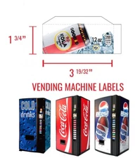 (1) Vending Machine Label - Good-O Kola - Good O Soda - Good O Kola -