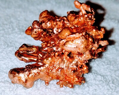 3.5 Ounce Free Form Copper Element Sculpture