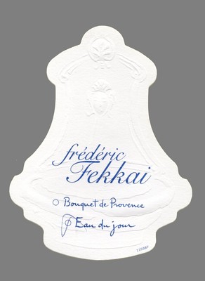 Werbekarte - Advertising Card - Bouquet de Provence von Frédéric Fekkai
