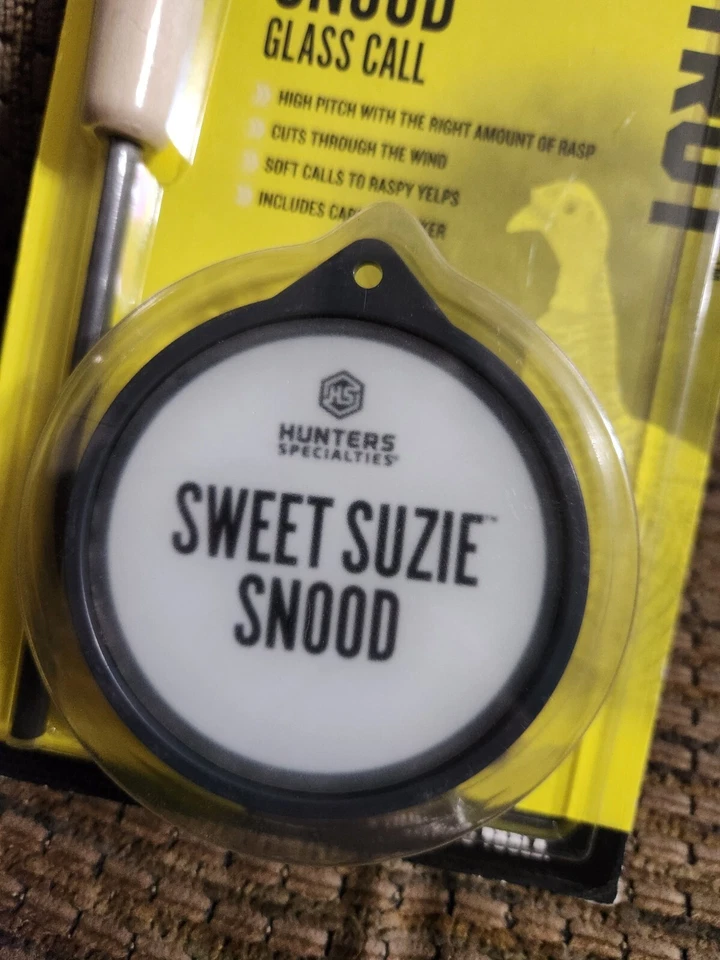 Strut Suzie Snood Turkey Call Glass Pan With Carbon Striker Hunting Specialties - Image 3 of 4