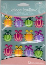 Bugs, 3D scrapbook sticker - Jolees 20842