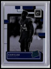 2022 Donruss Optic #249 Kaiir Elam Holo Variation RC 332