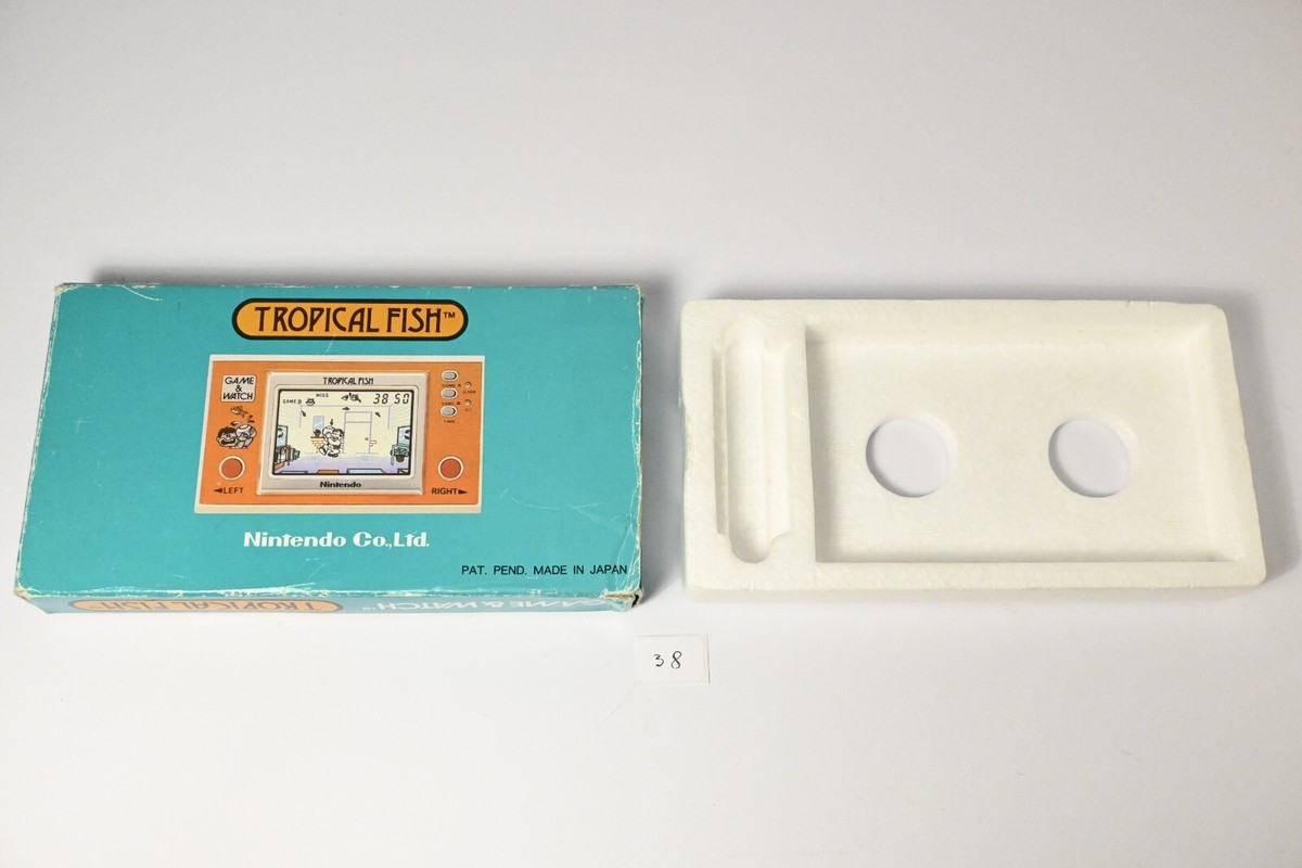 Nintendo game (ゲームワッチ)TROPICAL FISH Nintendo Game & Watch: Tropical Fish MAME Gameplay - YouTube