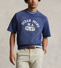 Polo Ralph Lauren Sweatshirt Ocean Point Maine Size XXL Blue RL-67