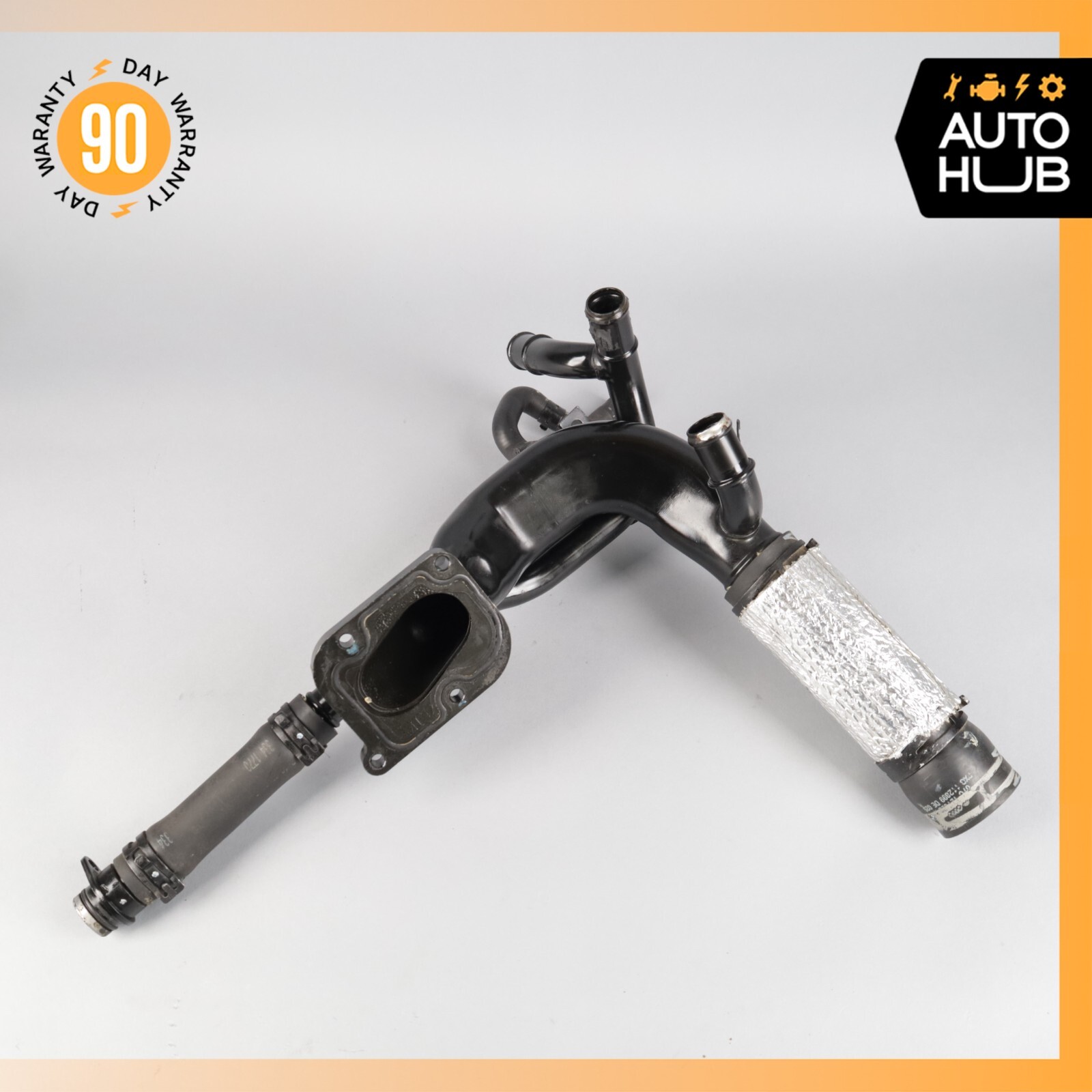 03-18 Bentley Continental GT Flying Spur Coolant Water Hose Tube Pipe OEM