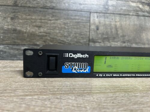 Digitech Studio Quad 4 In 4 Out Multi-Effects Processor w/ Power Supply #1236 - Picture 2 of 18