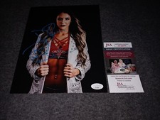 dr britt baker signed 8x10 Jsa Aew