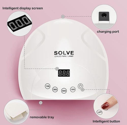 New Nail Drying Lamp for Nails UV Light Gel Manicure Cabin LED Lamps Nails Dryer - Picture 5 of 10