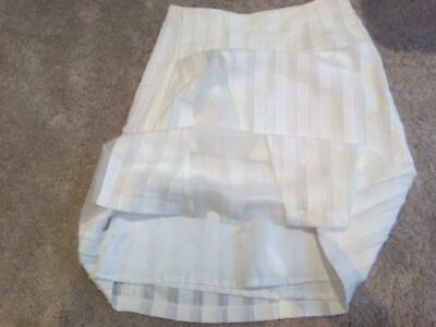 Jupe Femme Amaya Arzuaga Blanche, Taille 40 En Coton - Occasion En Très Bon état
