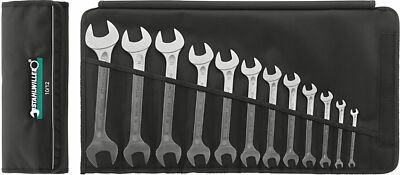 Stahlwille SET DOUBLE ENDED OPEN SPANNERS 96400314 Set with  9 Psc. 10/9N