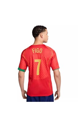 Nike ポルトガル代表 シャツ Figo 7 NIKE ポルトガル代表 06/07 ユニフォーム ホーム 半袖 ジュニア #7