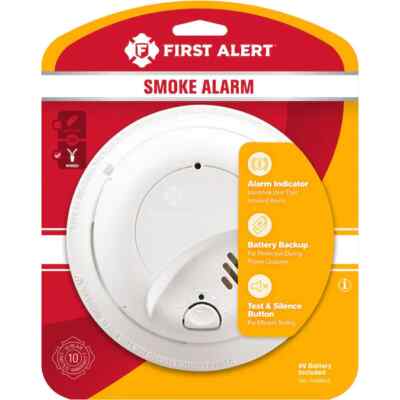 first alert ac hardwired 120-volt smoke detector