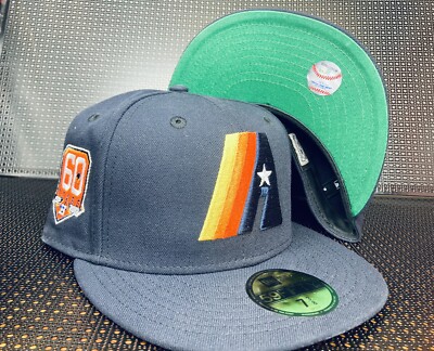 New Era 59Fifty Astros Houston Hat Club Navy 7 1/4 Pack Concept Hat MLB