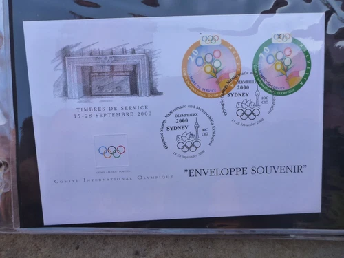 AUSTRALIA 2000 Switzerland 200 Olympic Games Olymphilex First Day Cover