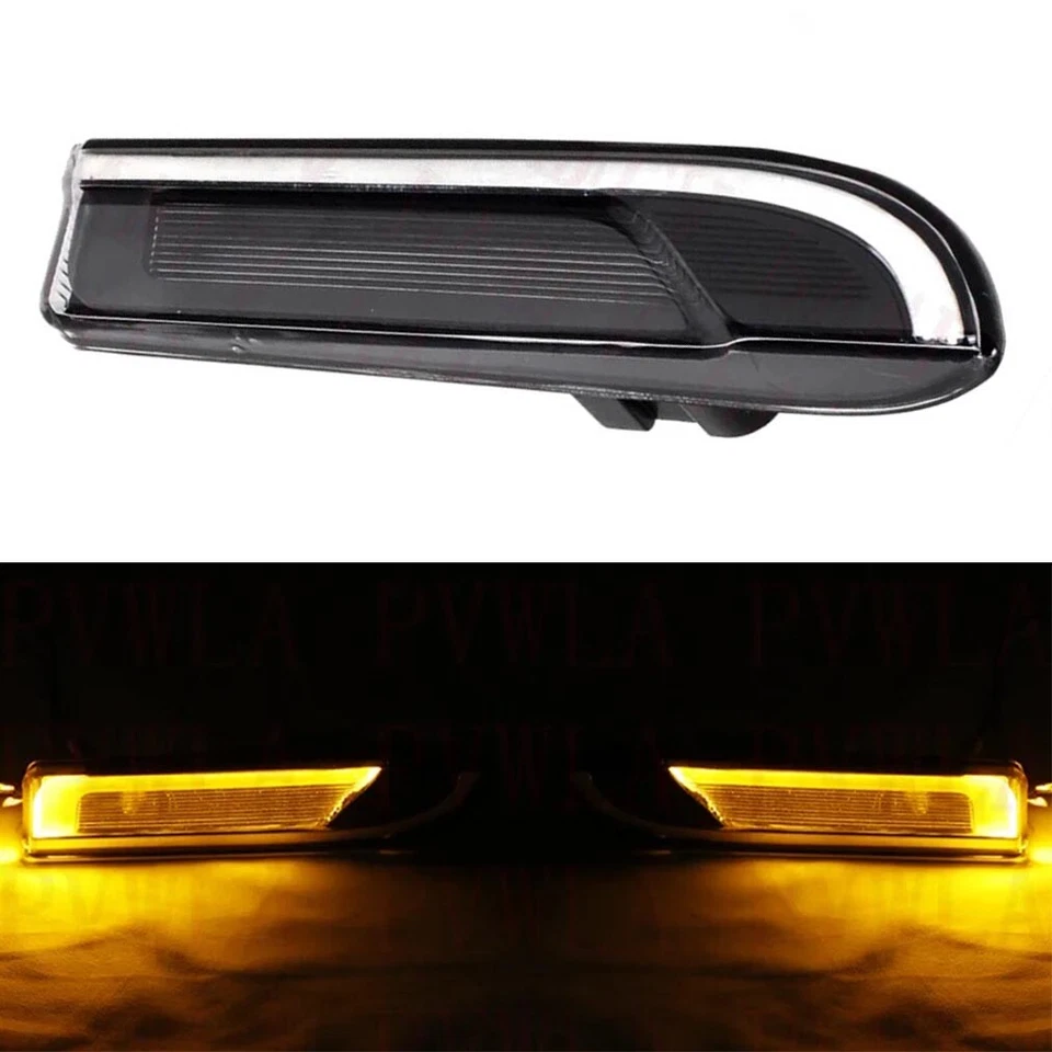 Pair Fender Turn Signal Lights Compatible Panamera 970 2010-2016 97063104301 - Image 3 of 4