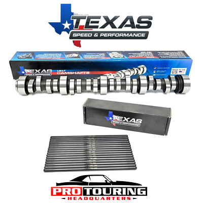 Texas Speed GM LS Cleetus Bald Eagle Cam Kit & TSP 7.4 Pushrods LS1 LS2 5.3 6.0L