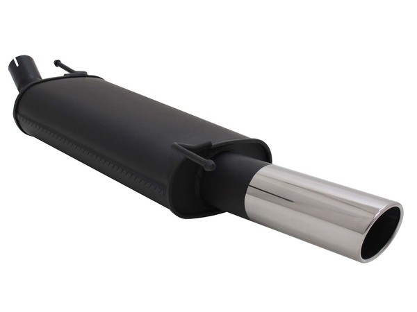 Novus Sportauspuff +Abe 1X90Mm Sr-Design Stahl FüR Vw Polo 5 V-9N/9N3-image