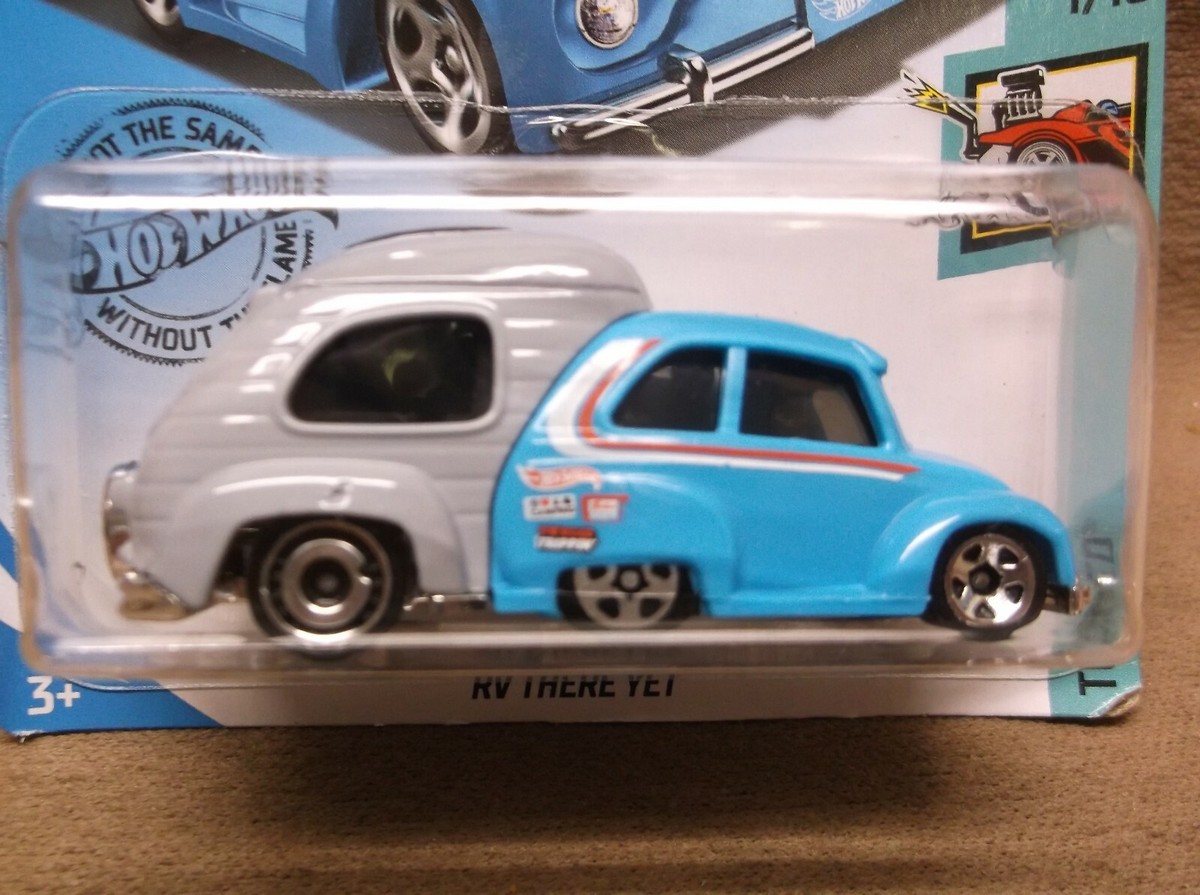 ホットウィール　RV THERE YET Amazon.com: Hot Wheels 2020 Tooned RV There Yet, Blue 37/250