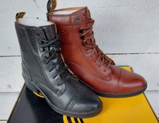 Child's  101 Hoof & Woof Leather Lace UP Paddock / Riding Boots